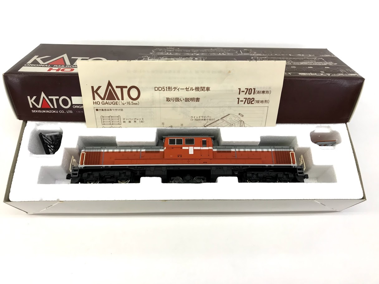 買取価格：2,500円 KATO 10-702 暖地形 DD51形 ディーゼル機関車